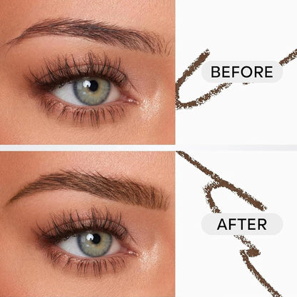 4-In-1-Make-Up-Stift: Eyeliner, Augenbrauenstift, Lippenkonturstift, Textmarker – Alles in Einem, Wasserfest, Für Die Augen, 4 Farben Langlebig (Pink)